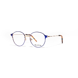 XAVIER GARCIA ROMA C-3 SATIN DENIM BLUE / ROSE GOLD
